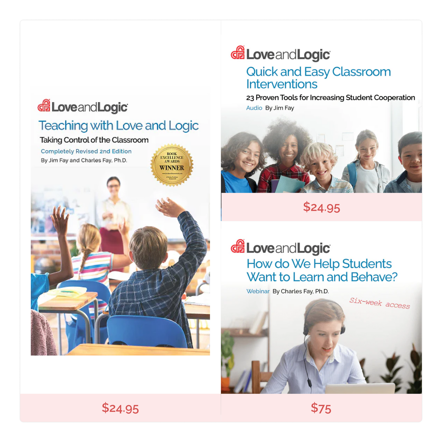 Love and Logic Educator Essentials Bundle